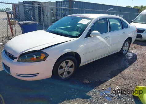 2006 Chevrolet Impala Lt из США, поврежденный, VIN 2G1WT55K169407020